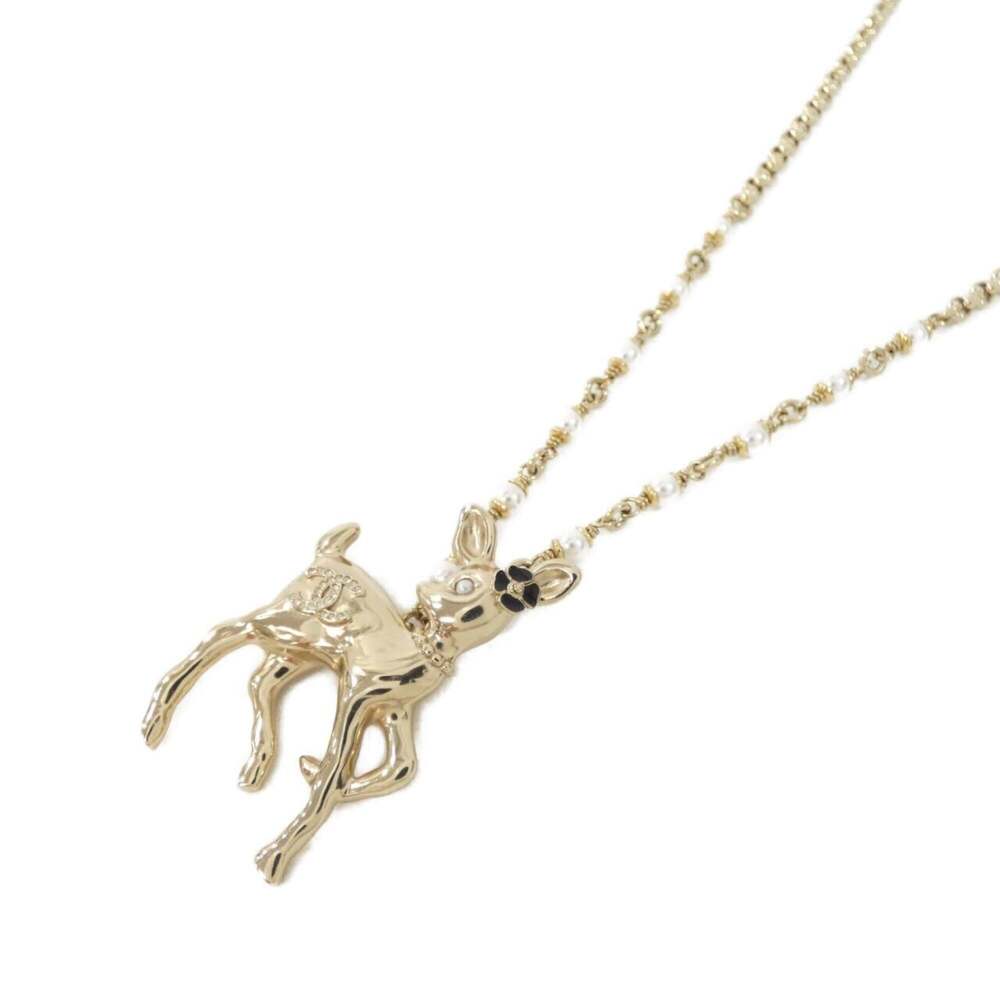 Chanel Pendant Necklace Metal #319321C15B